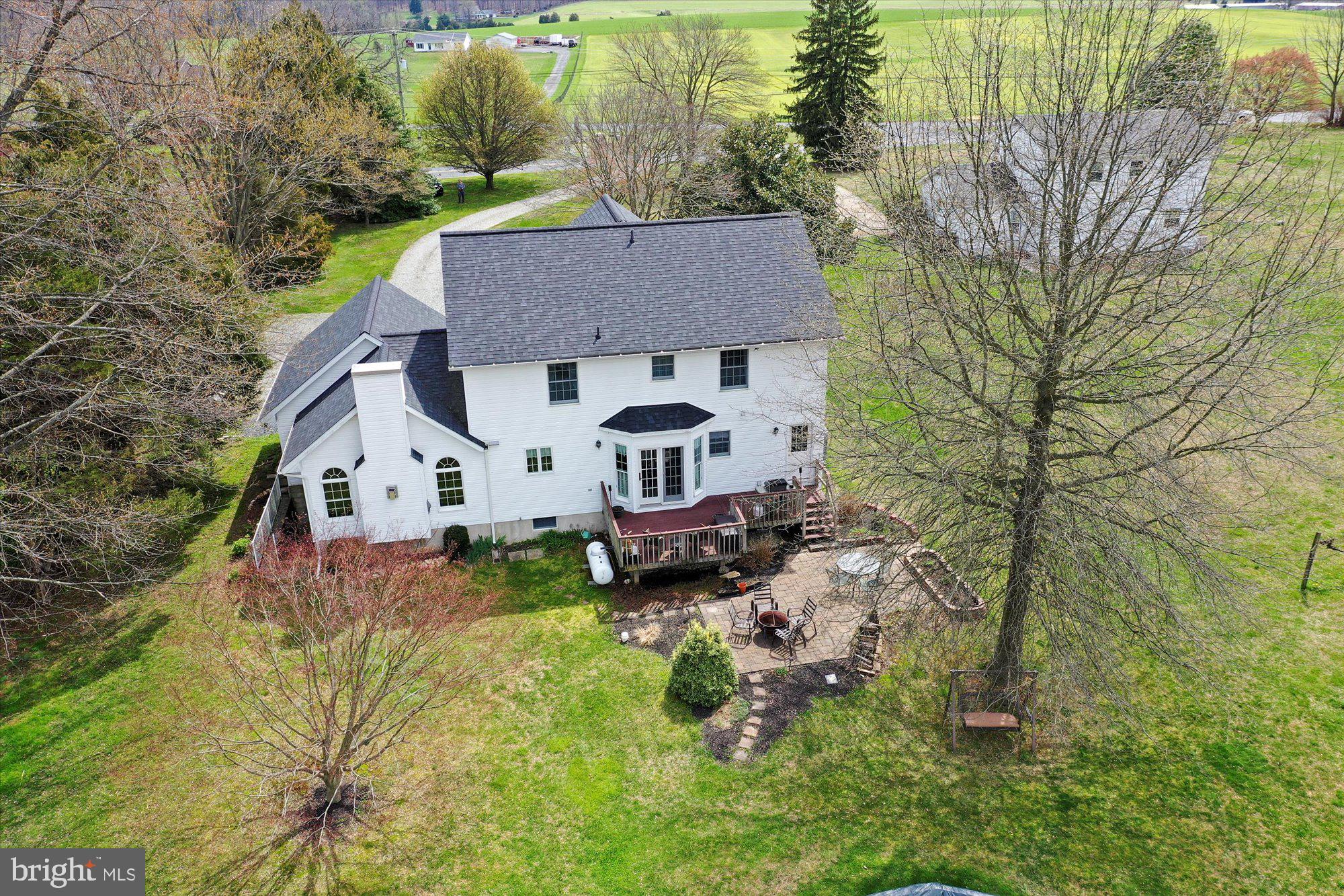 4028 Prospect Road Whiteford, MD 21160 - Photo 4 of 52 Aerial View - Rear View