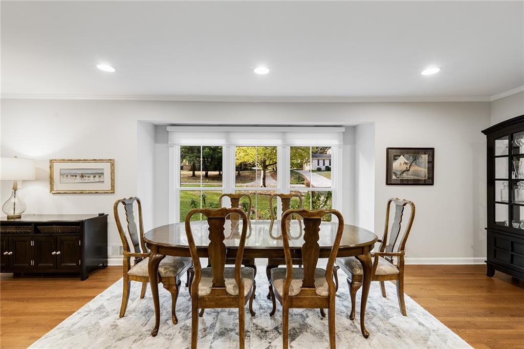 6555 Wright Road Northeast Sandy Springs, GA 30328 - Photo 10 of 40 a dining room with furniture and window