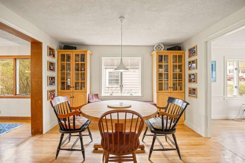 22 Spring Street Lexington, MA 02421 - Photo 9 of 35 a view of a dining room with furniture window and outside view