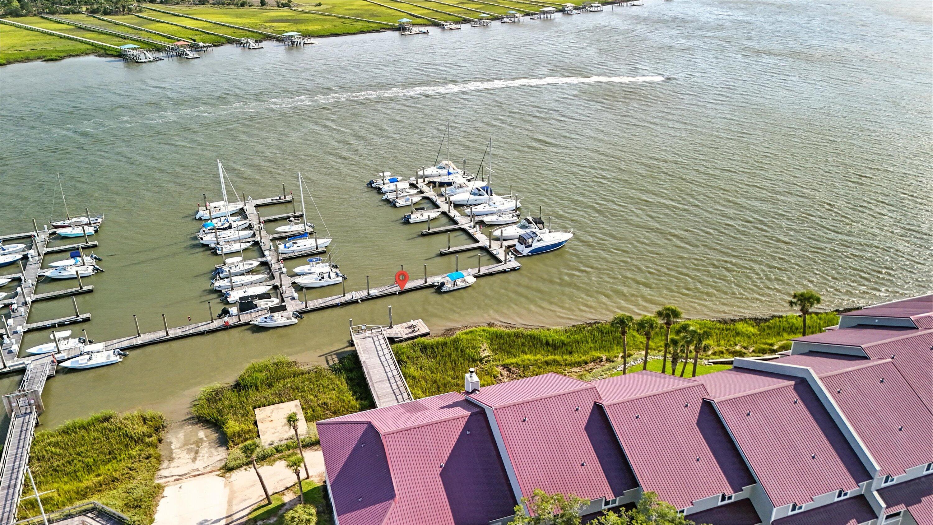 2 McDonough Road, Unit F5 Folly Beach, SC 29412 - Photo 6 of 15 Aerial View