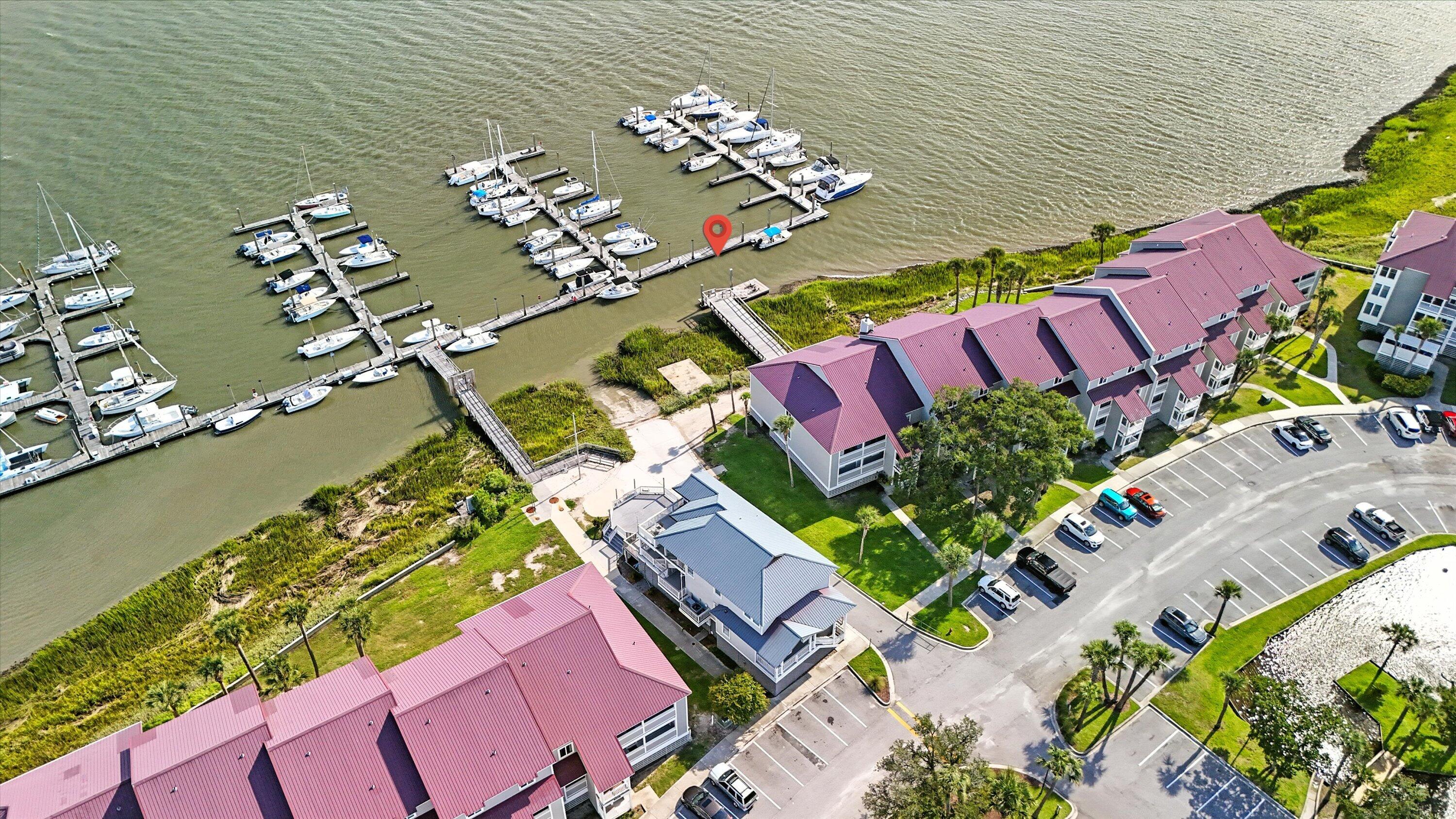 2 McDonough Road, Unit F5 Folly Beach, SC 29412 - Photo 8 of 15 Aerial View