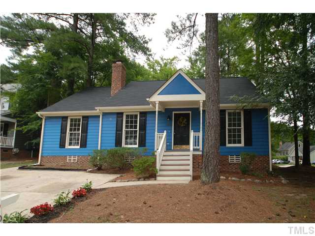 7200 Ewing Place Raleigh, NC 27616 - Photo 1 of 25 a front view of a house with a yard