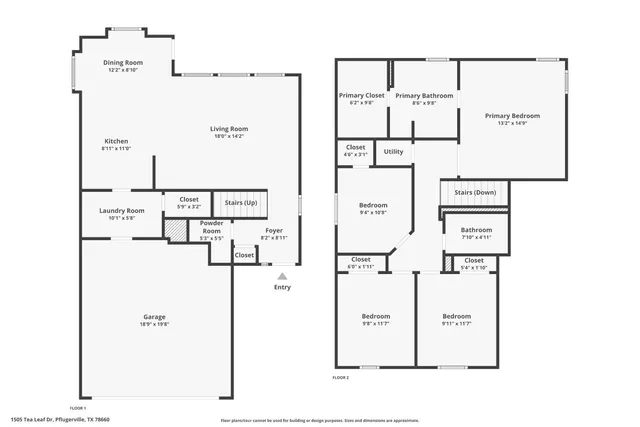 $334,000 | 1505 Tea Leaf Drive, Pflugerville, TX 78660