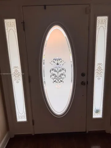 a view of door