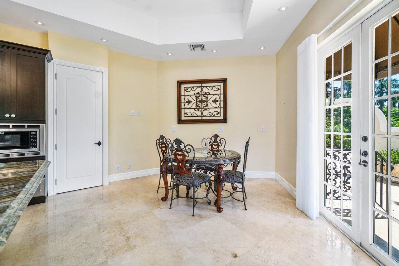 217 Thatch Palm Drive Boca Raton, FL 33432 - Photo 19 of 51 Dining Area in Kitchen