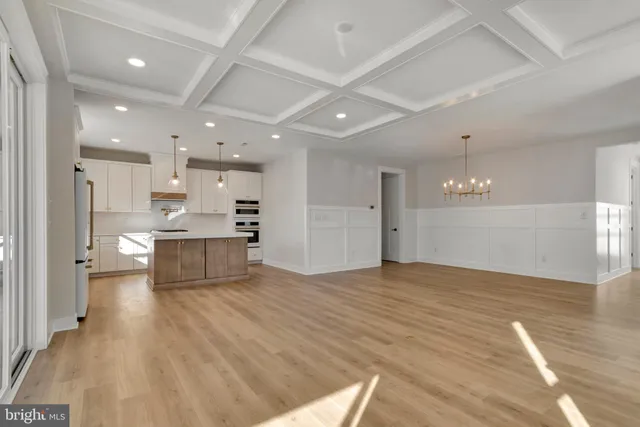 a view of a house with wooden floor
