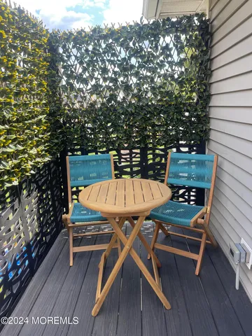 a view of sitting area in balcony