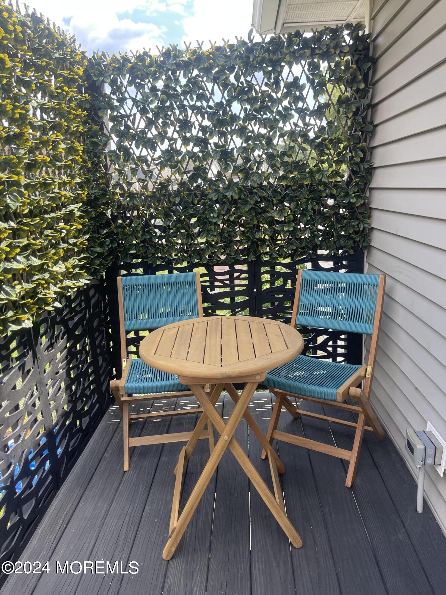 1407 River Road Belmar, NJ 07719 - Photo 3 of 26 a view of sitting area in balcony