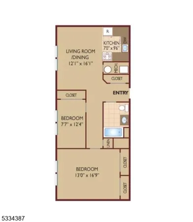 $1,995 | 3203 Vail Road, Parsippany, NJ 07054
