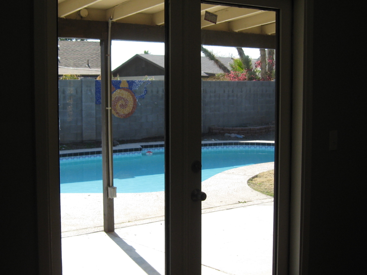 Pool view from great room!