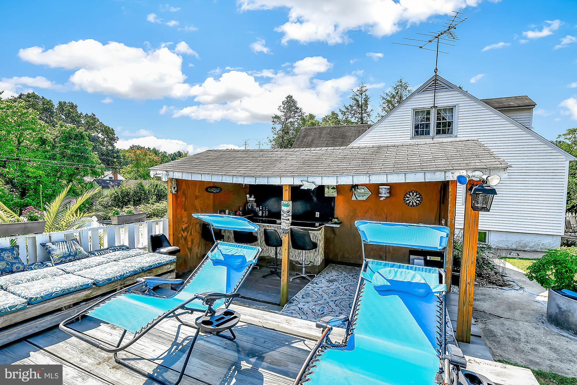 5903 Meadow Road Baltimore, MD 21206 - Photo 38 of 38 Tiki Bar and Pool Deck
