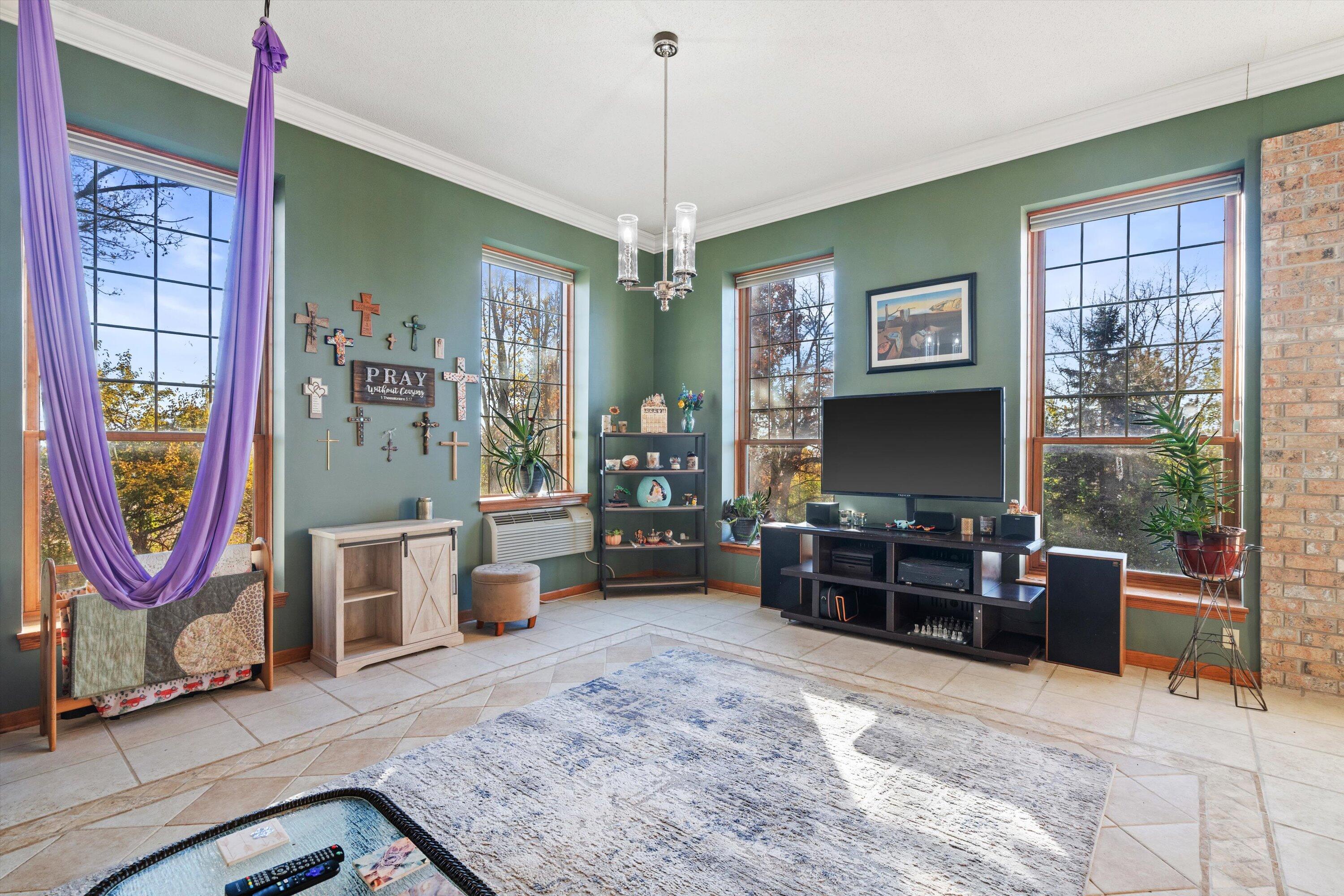 N44W25902 Lindsay Road Pewaukee, WI 53072 - Photo 17 of 92 Huge Windows Provide Incredible Views