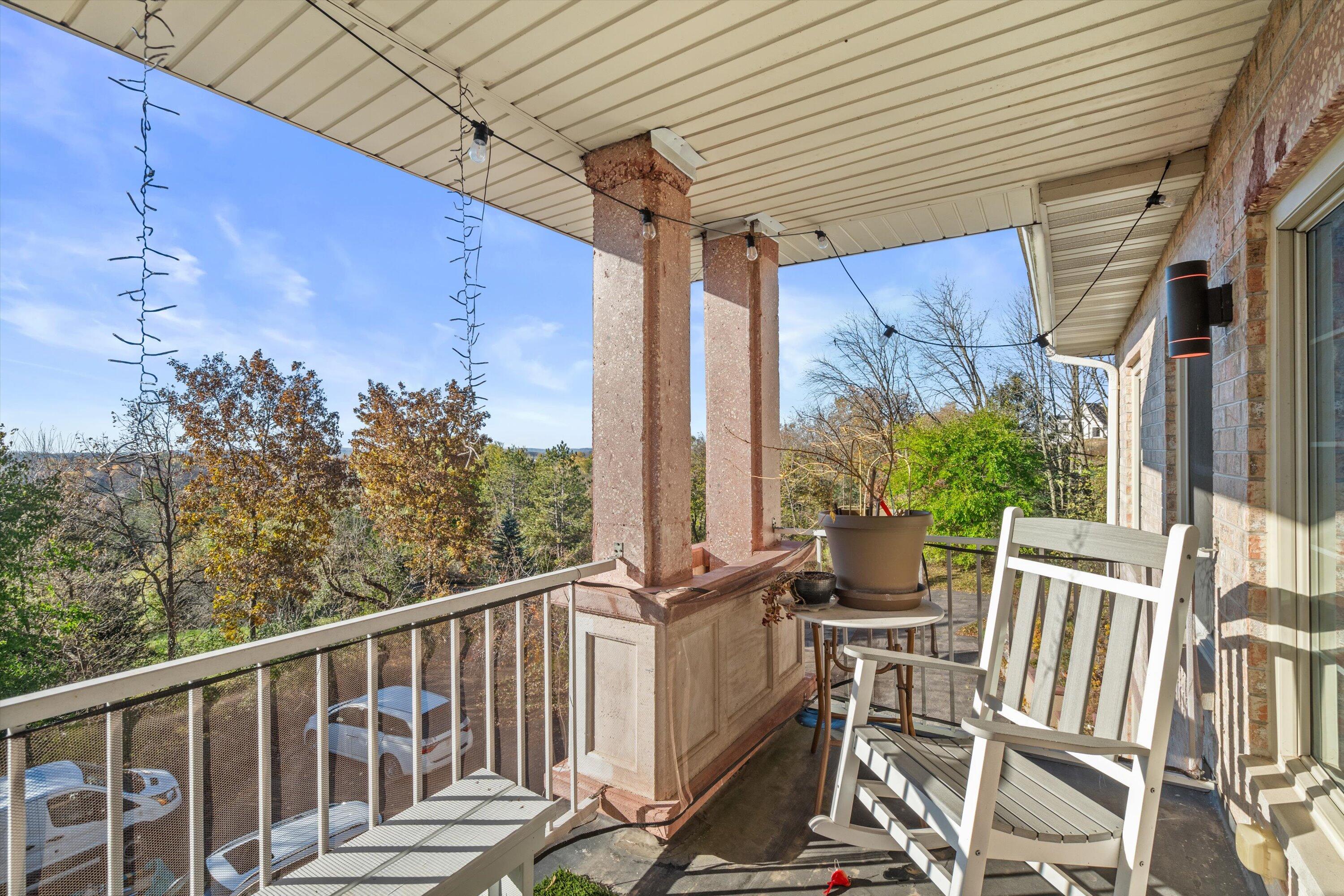 N44W25902 Lindsay Road Pewaukee, WI 53072 - Photo 42 of 92 Top Floor Balcony