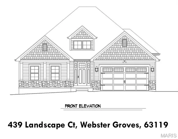 $1,263,965 | 439 Landscape Court, Webster Groves, MO 63119