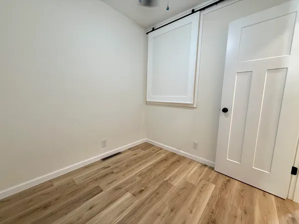 a view of front door