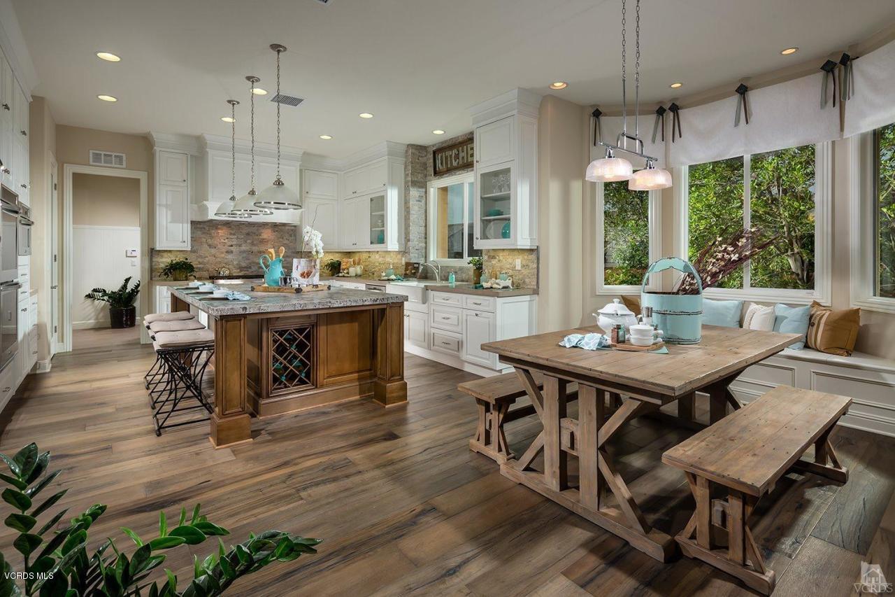 7334 Augusta Drive Moorpark, CA 93021 - Photo 11 of 13 a view of a dining room with furniture window and wooden floor