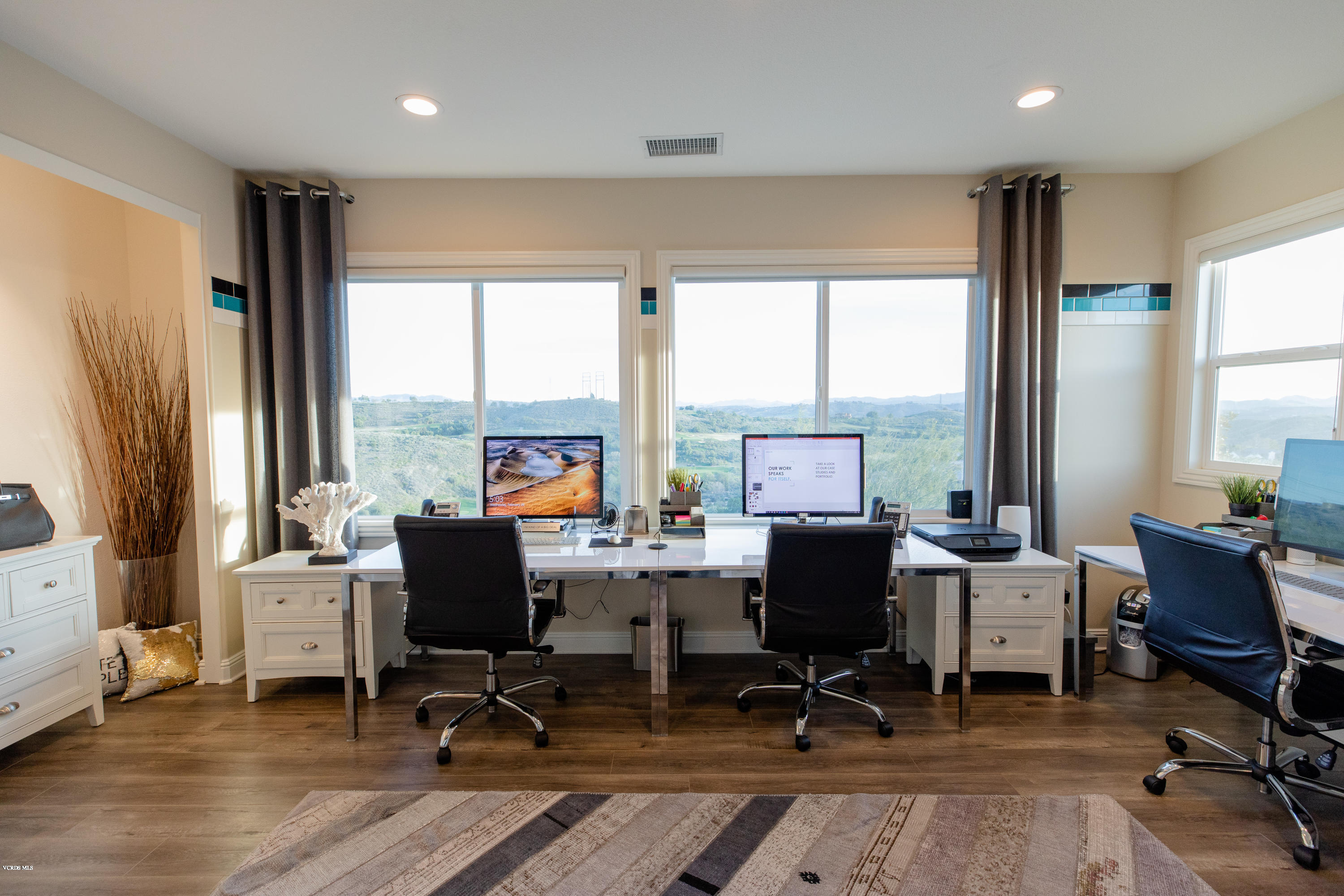 7334 Augusta Drive Moorpark, CA 93021 - Photo 6 of 13 a view of a livingroom with workspace and a window