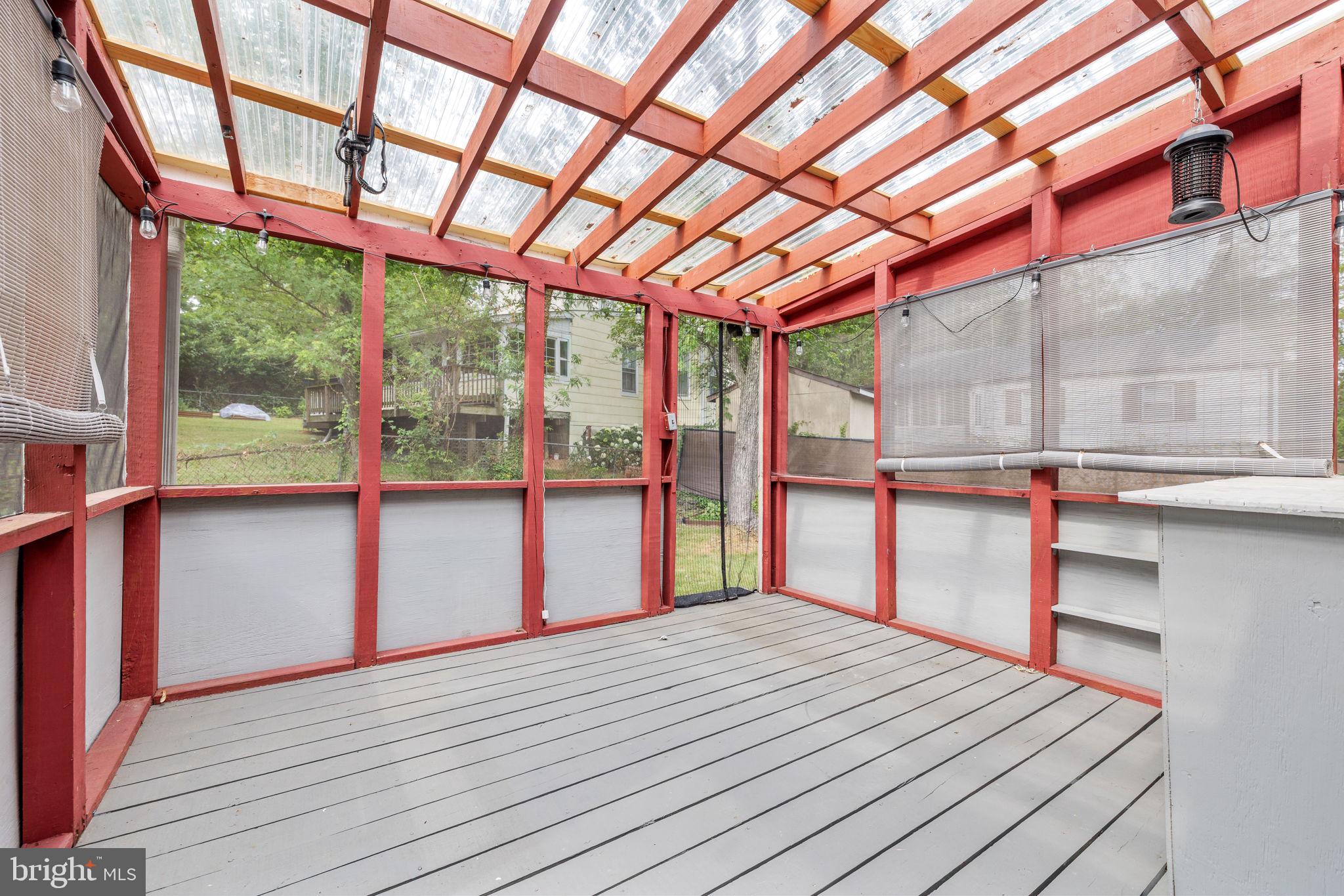 5903 Berwyn Road Berwyn Heights, MD 20740 - Photo 29 of 34 Screened-in Back Porch
