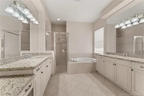 a large dining space with furniture