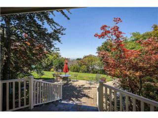 500 Pullman Road Hillsborough, CA 94010 - Photo 20 of 20 a view of a backyard with wooden fence