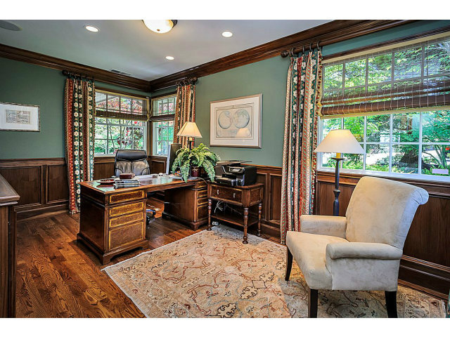 500 Pullman Road Hillsborough, CA 94010 - Photo 6 of 20 a living room with furniture and a large window