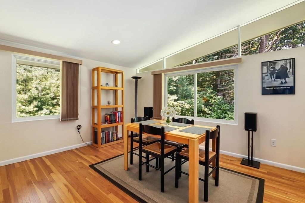 430 Heald Road Carlisle, MA 01741 - Photo 11 of 42 a view of a dining room with furniture window and outside view
