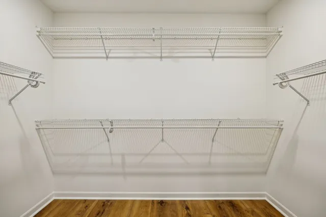 a view of a rack on the wall