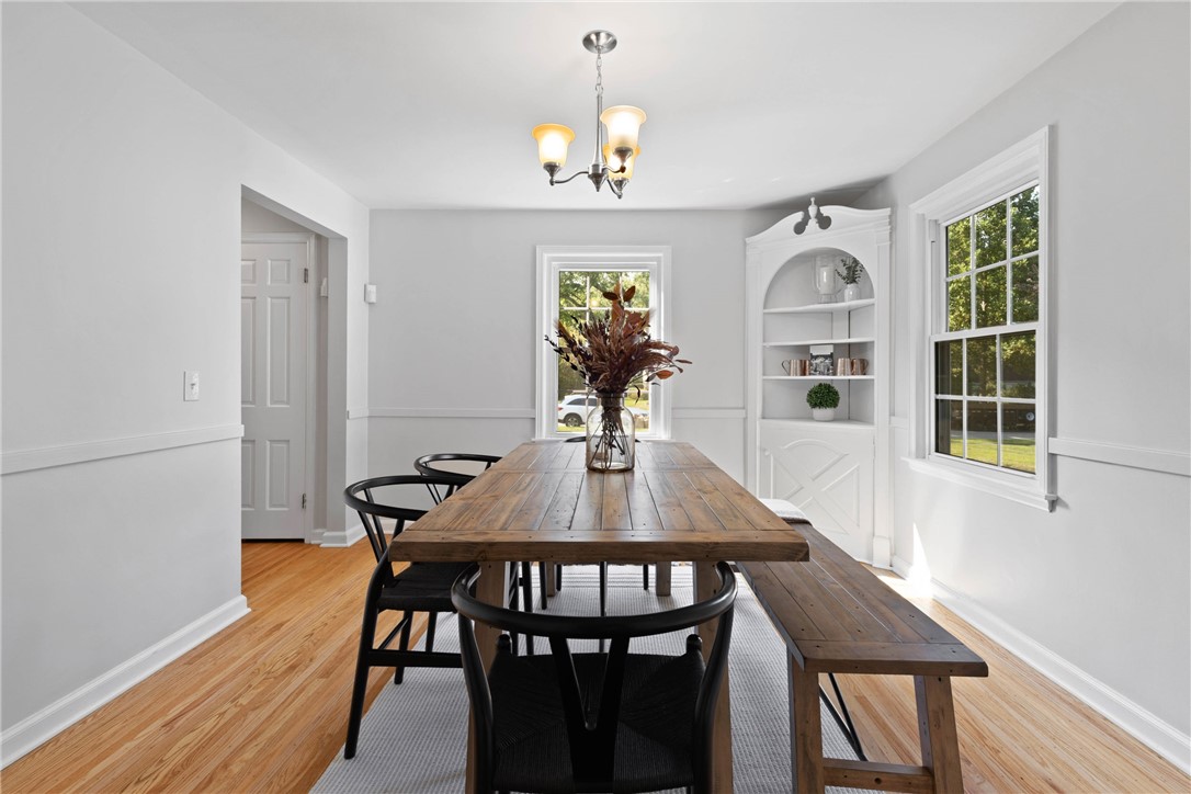 228 Overbrook Road Pittsford, NY 14618 - Photo 12 of 49 Dining room off the front hall and kitchen