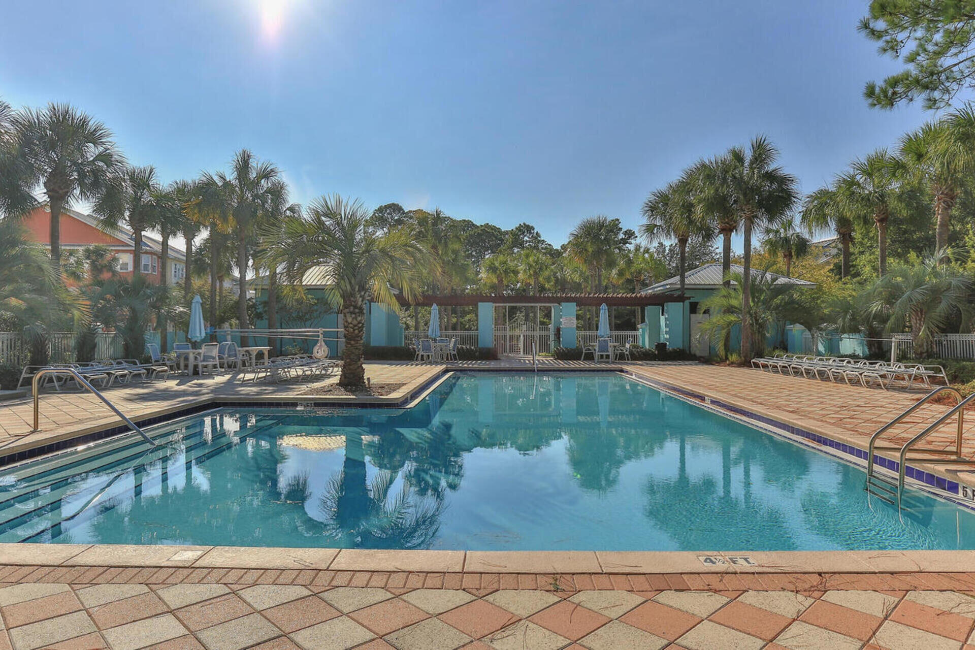 144 Spires Lane, Unit 209 Santa Rosa Beach, FL 32459 - Photo 20 of 27 a view of a swimming pool with a patio