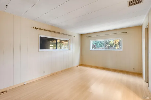 a view of front door