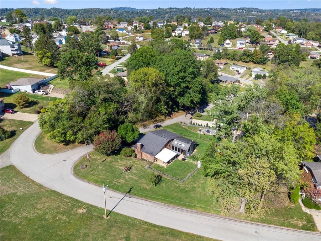 1508 Cemetery Street Monessen, PA 15062 - Photo 38 of 41 an aerial view of residential houses with outdoor space and trees