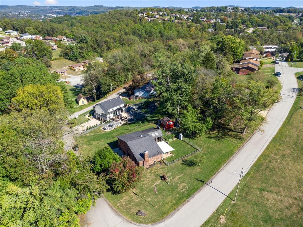 1508 Cemetery Street Monessen, PA 15062 - Photo 39 of 41 an aerial view of a house with a yard