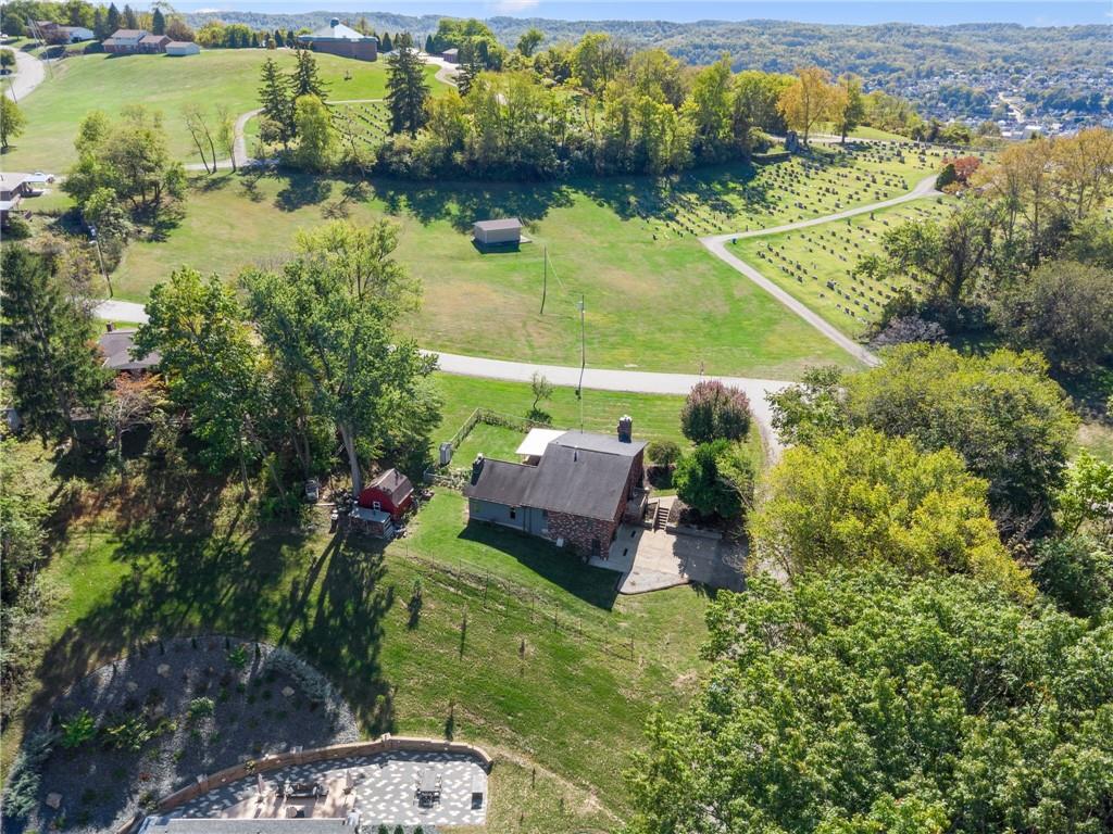 1508 Cemetery Street Monessen, PA 15062 - Photo 40 of 41 aerial view of a house with a lake view