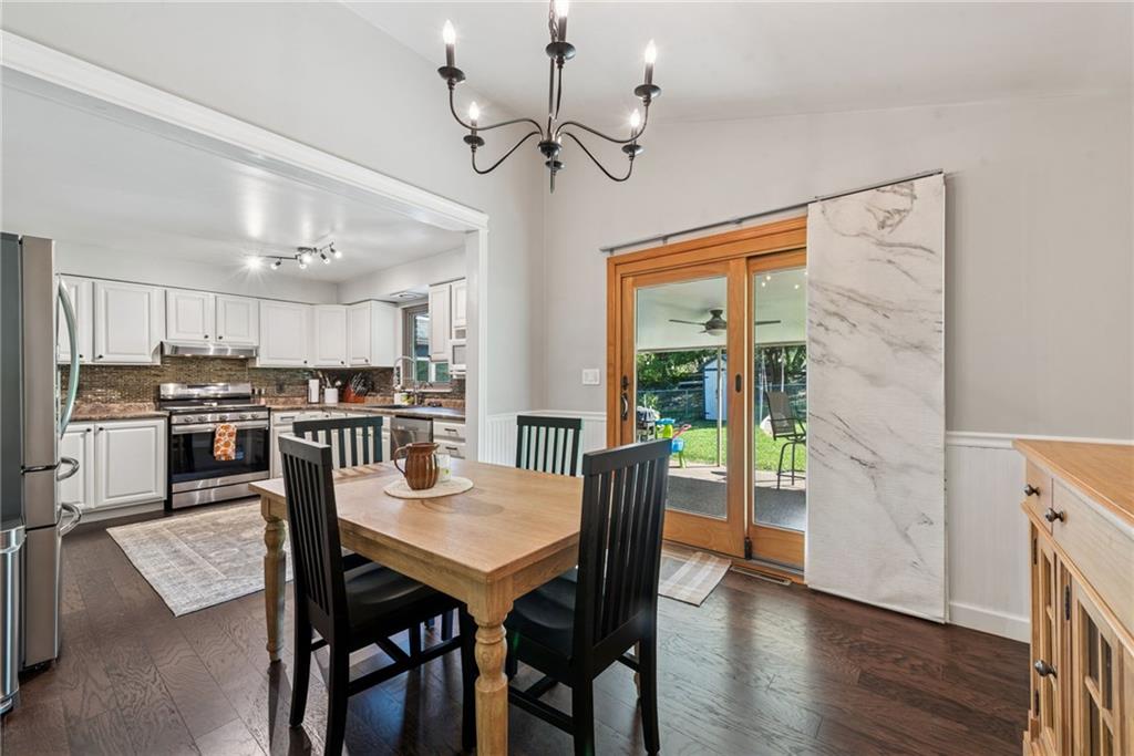 1508 Cemetery Street Monessen, PA 15062 - Photo 8 of 41 a view of a dining room with furniture window and wooden floor