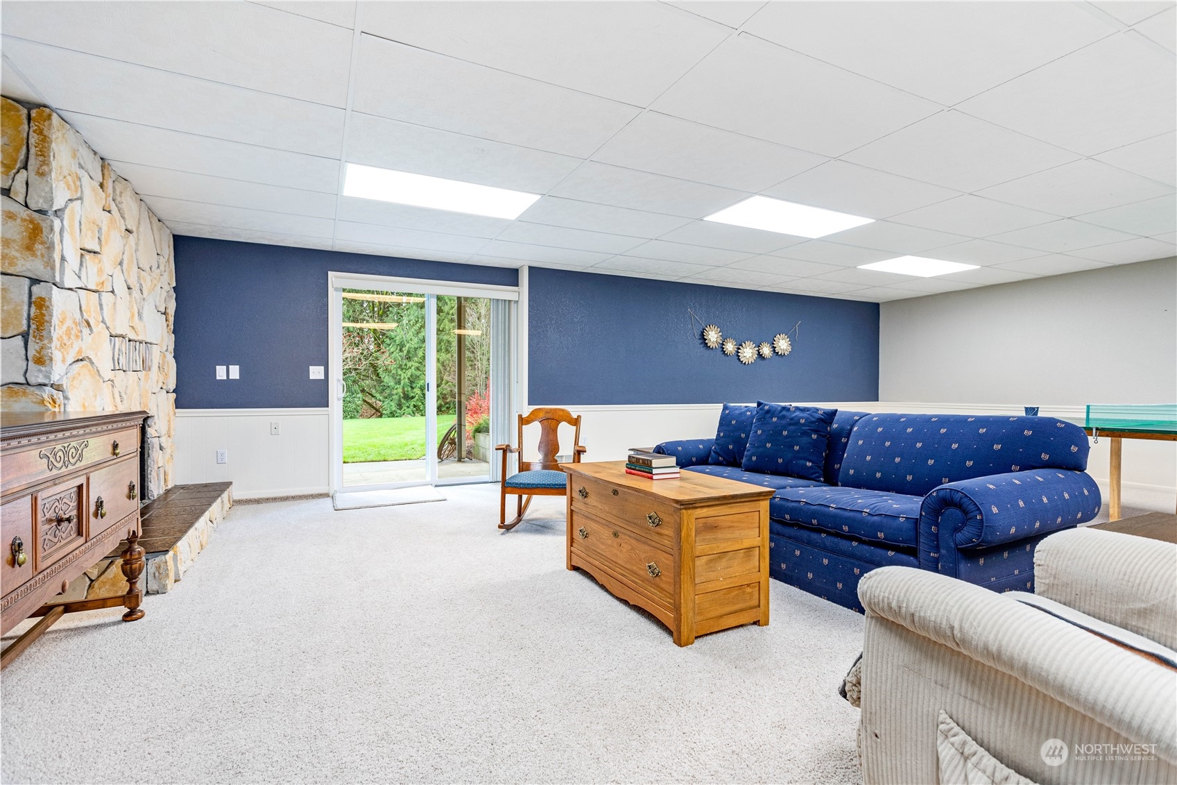 8669 Berthusen Road Lynden, WA 98264 - Photo 21 of 39 a living room with furniture and a large window