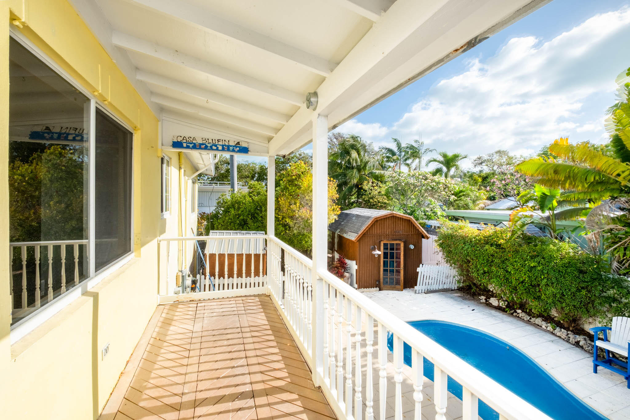 148 Pointview Road Tavernier, FL 33070 - Photo 13 of 27 Covered Balcony