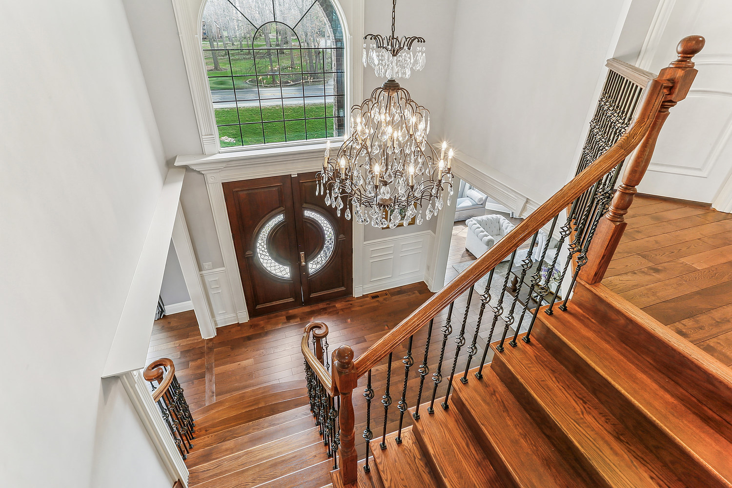 14151 131st Street Lemont, IL 60439 - Photo 23 of 62 a view of entryway and hall with wooden floor