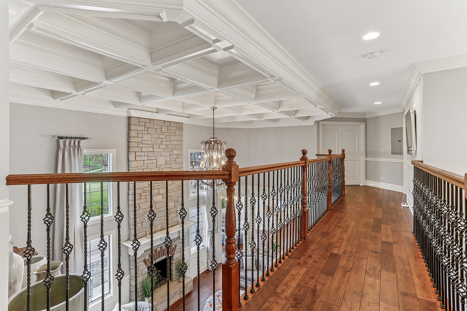 14151 131st Street Lemont, IL 60439 - Photo 43 of 62 a view of hallway with wooden floor