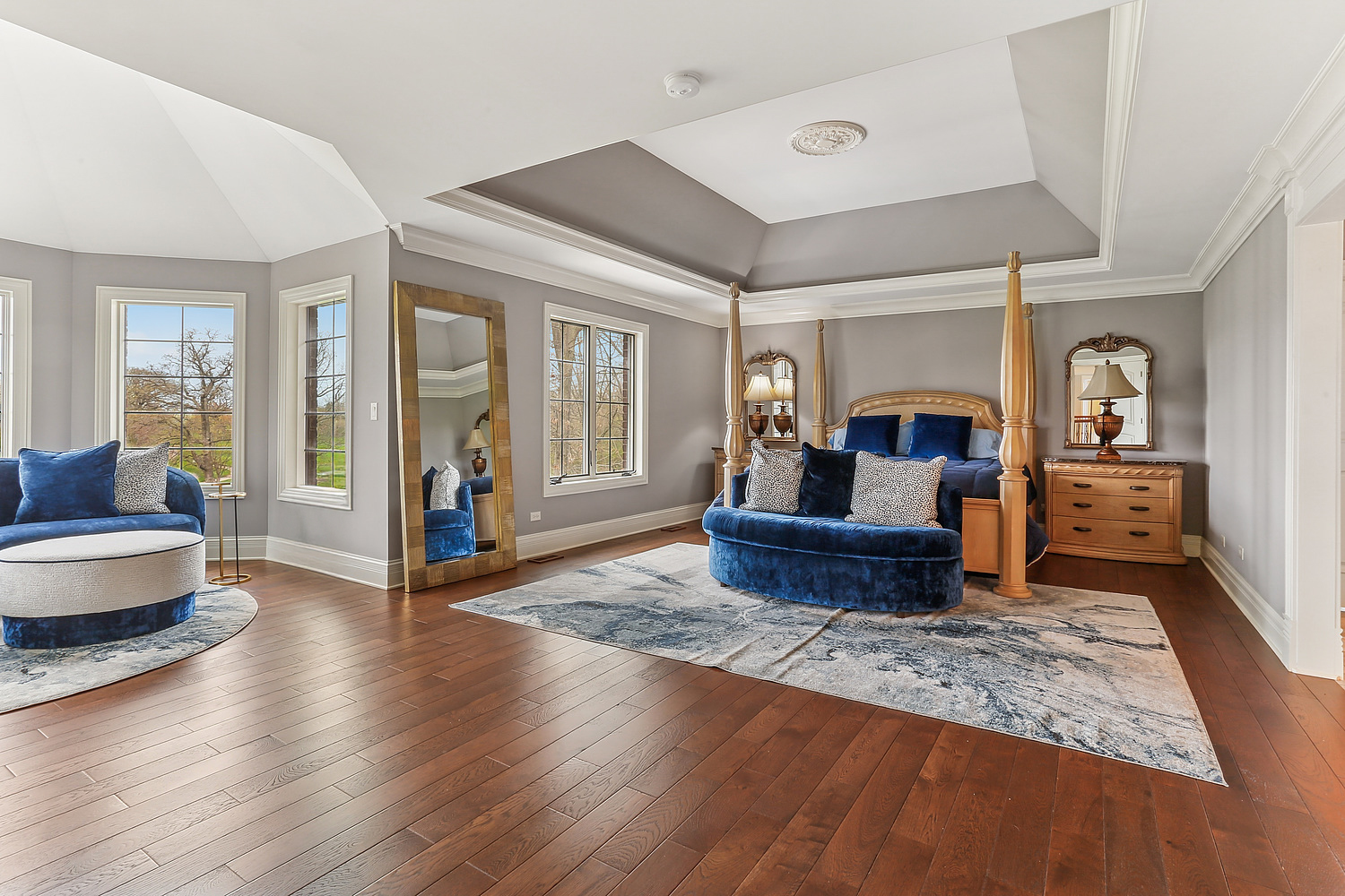 14151 131st Street Lemont, IL 60439 - Photo 44 of 62 a living room with furniture and a wooden floor