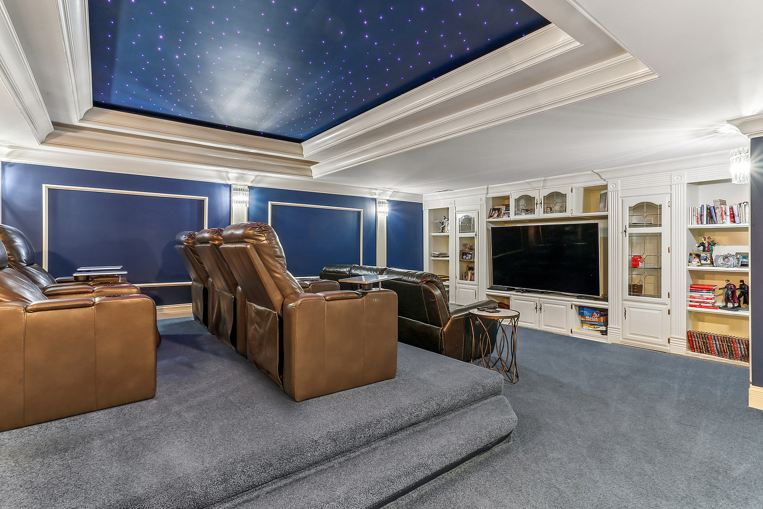 14151 131st Street Lemont, IL 60439 - Photo 54 of 62 a living room with furniture and a flat screen tv