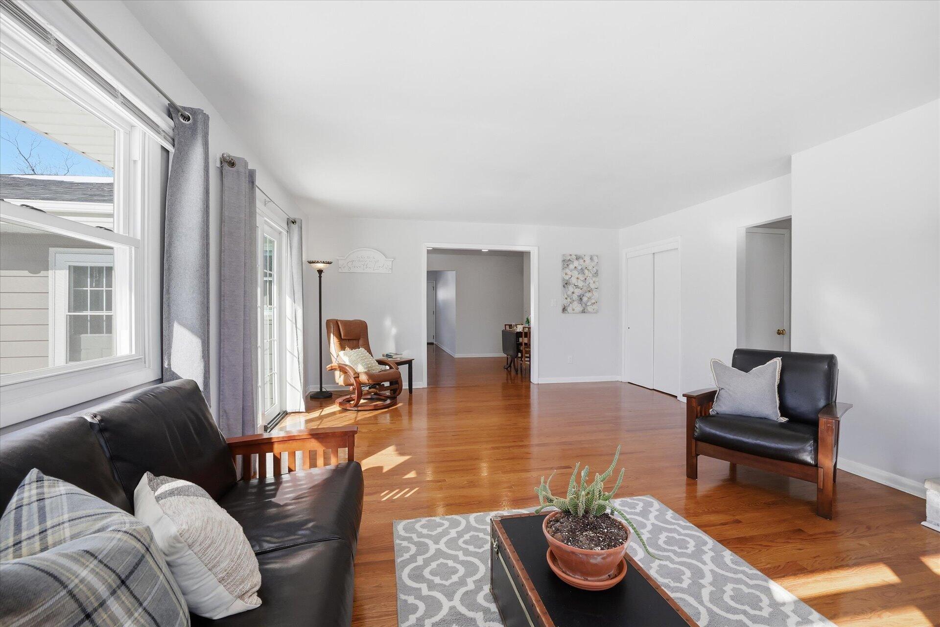 2330 South Sunny Slope Road New Berlin, WI 53151 - Photo 10 of 28 Family Rm with Hardwood Floors