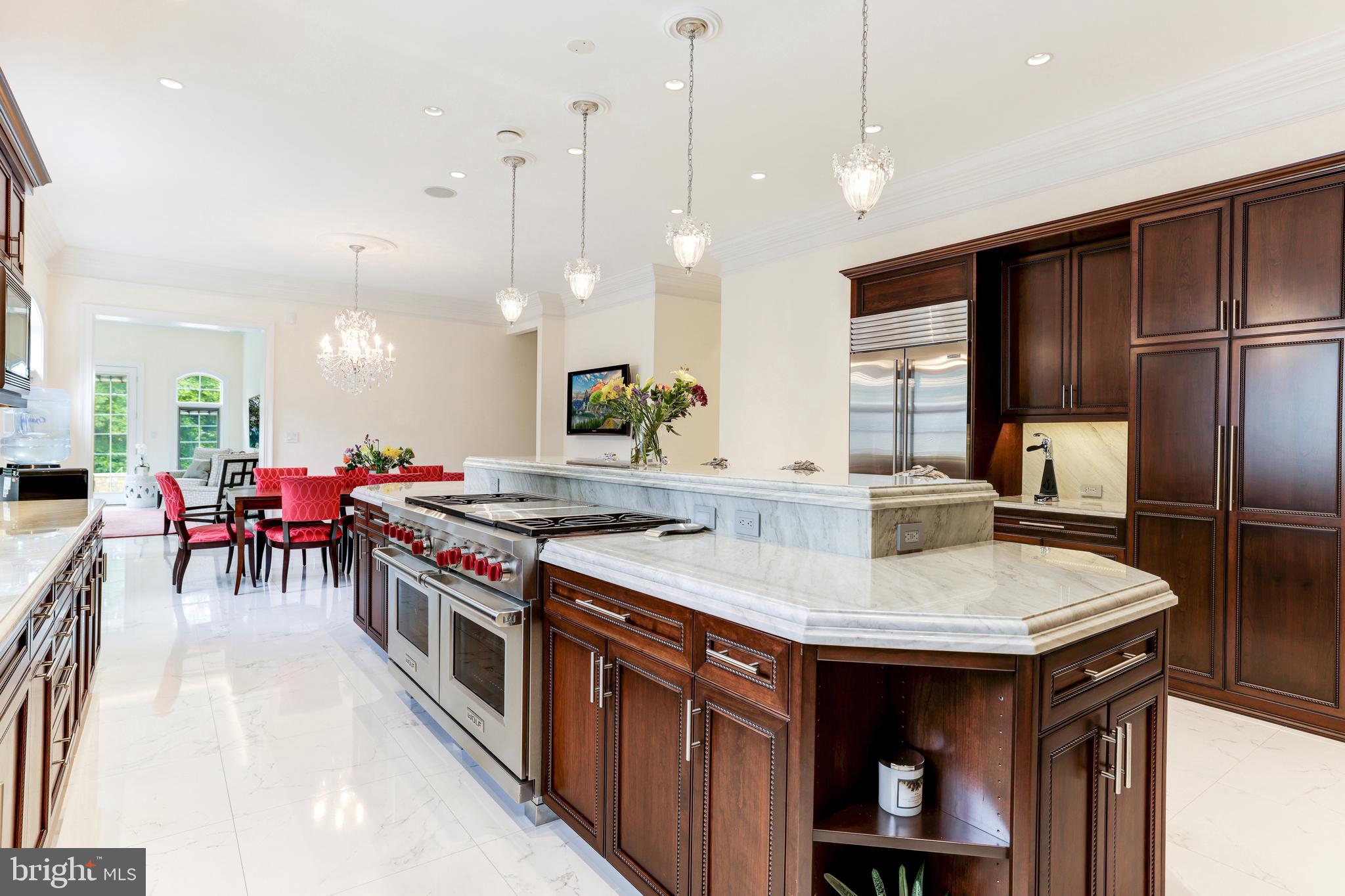 6822 Georgetown Pike McLean, VA 22101 - Photo 25 of 62 Gourmet Kitchen