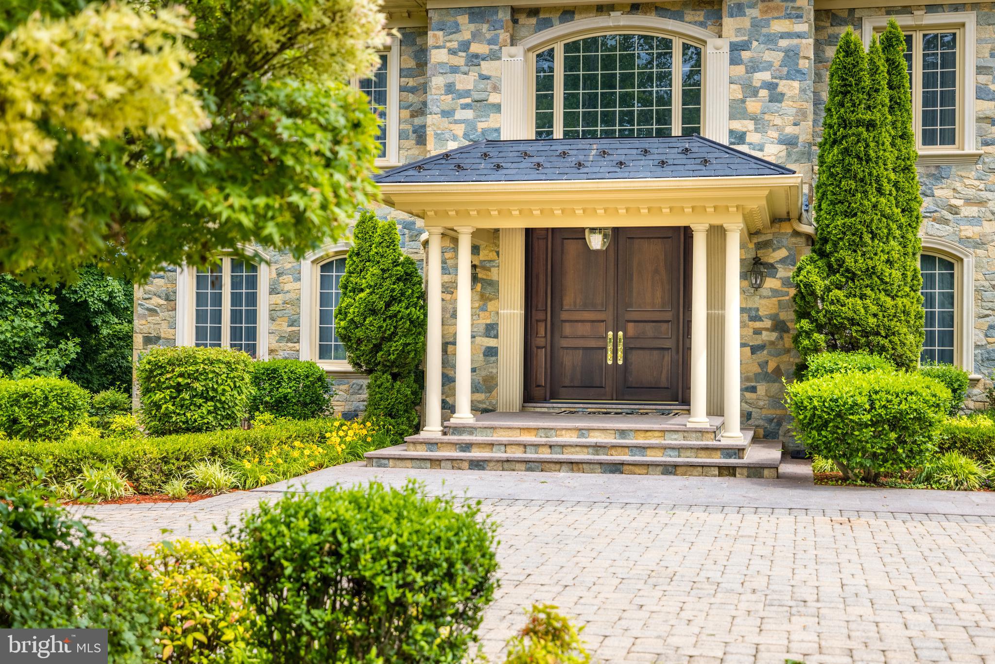 6822 Georgetown Pike McLean, VA 22101 - Photo 5 of 62 Front Porch - Stone Construction