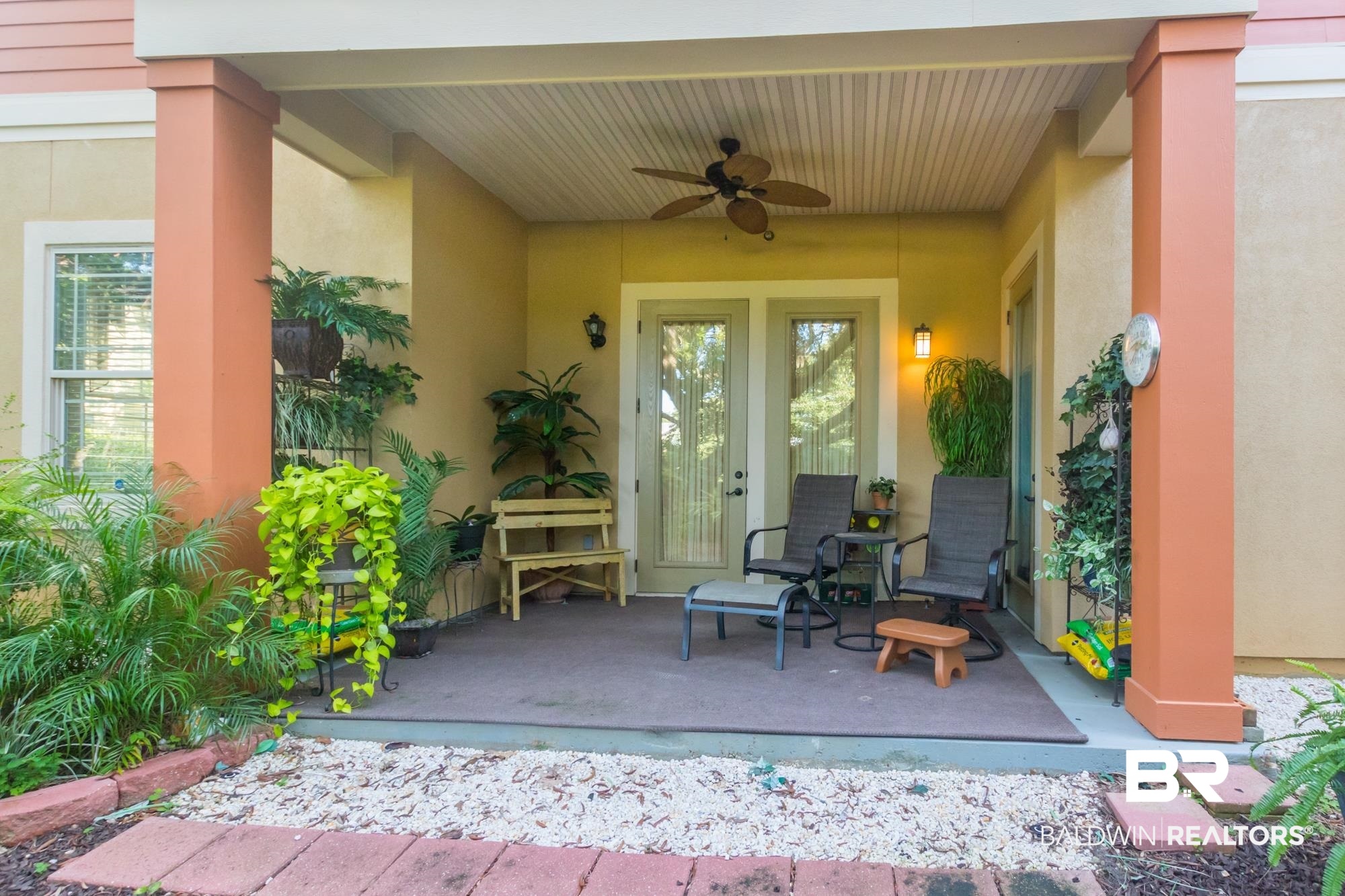 1430 Regency Road, Unit G103 Gulf Shores, AL 36542 - Photo 20 of 29 View of terrace featuring ceiling fan