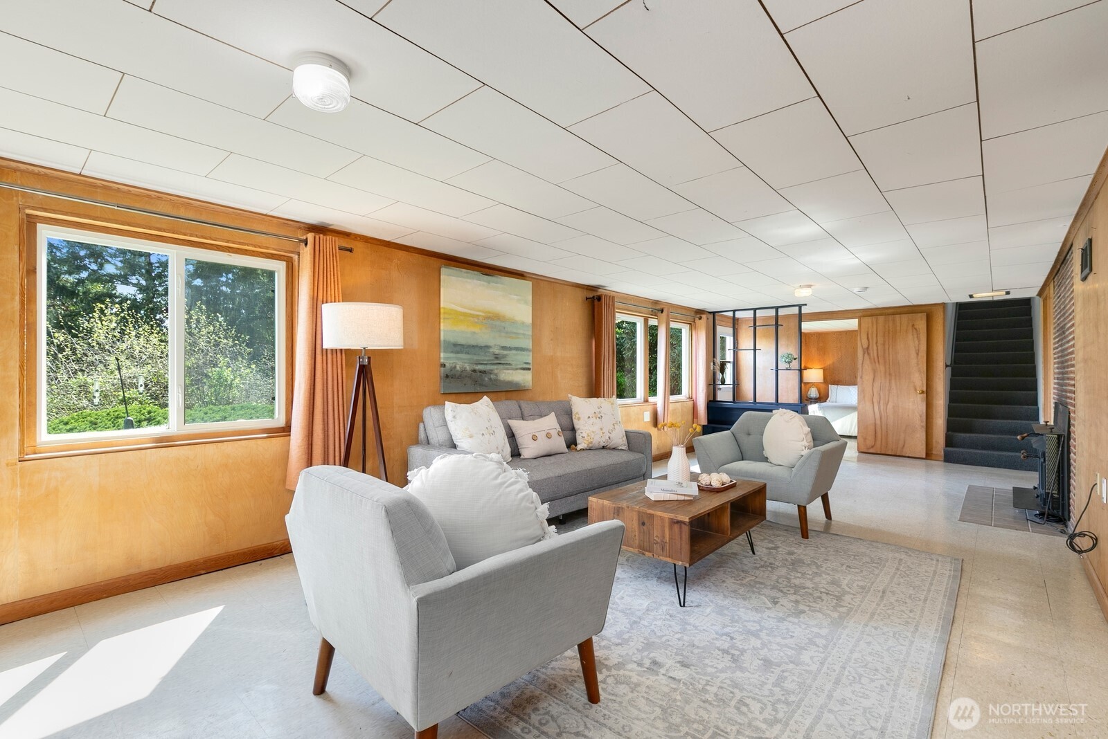 1429 Southwest 170th Street Normandy Park, WA 98166 - Photo 20 of 31 a living room with furniture and a large window