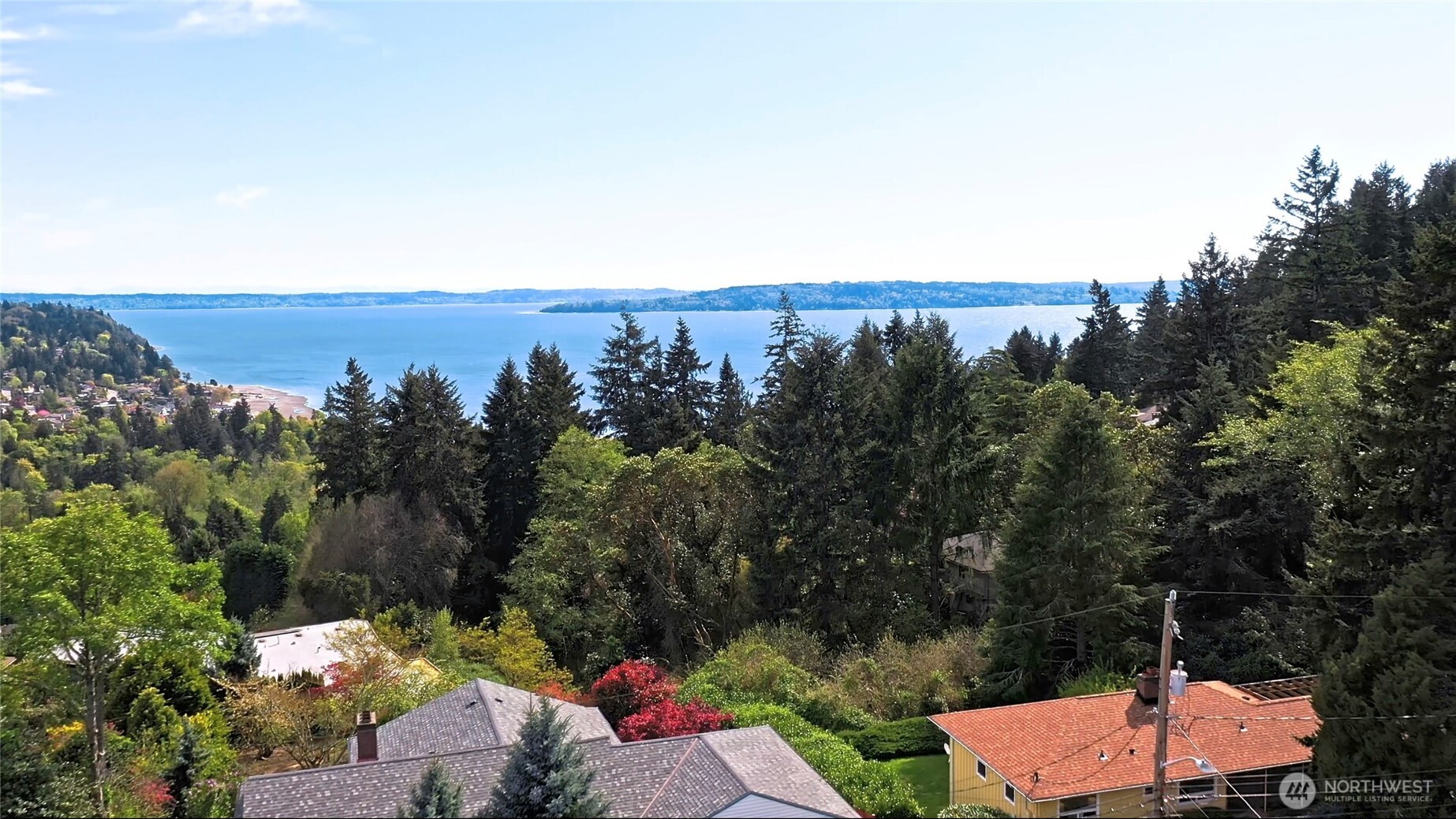 1429 Southwest 170th Street Normandy Park, WA 98166 - Photo 30 of 31 an aerial view of a house with a garden