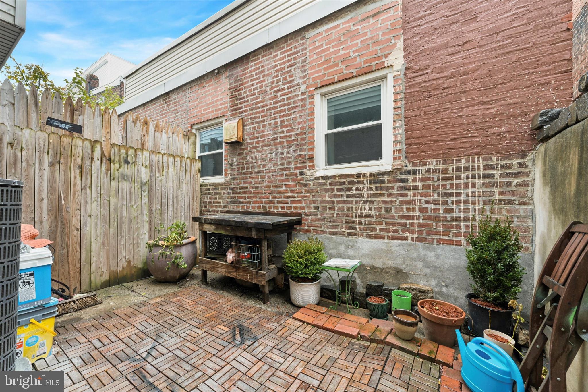 2540 Collins Street Philadelphia, PA 19125 - Photo 15 of 15 a backyard of a house with seating space