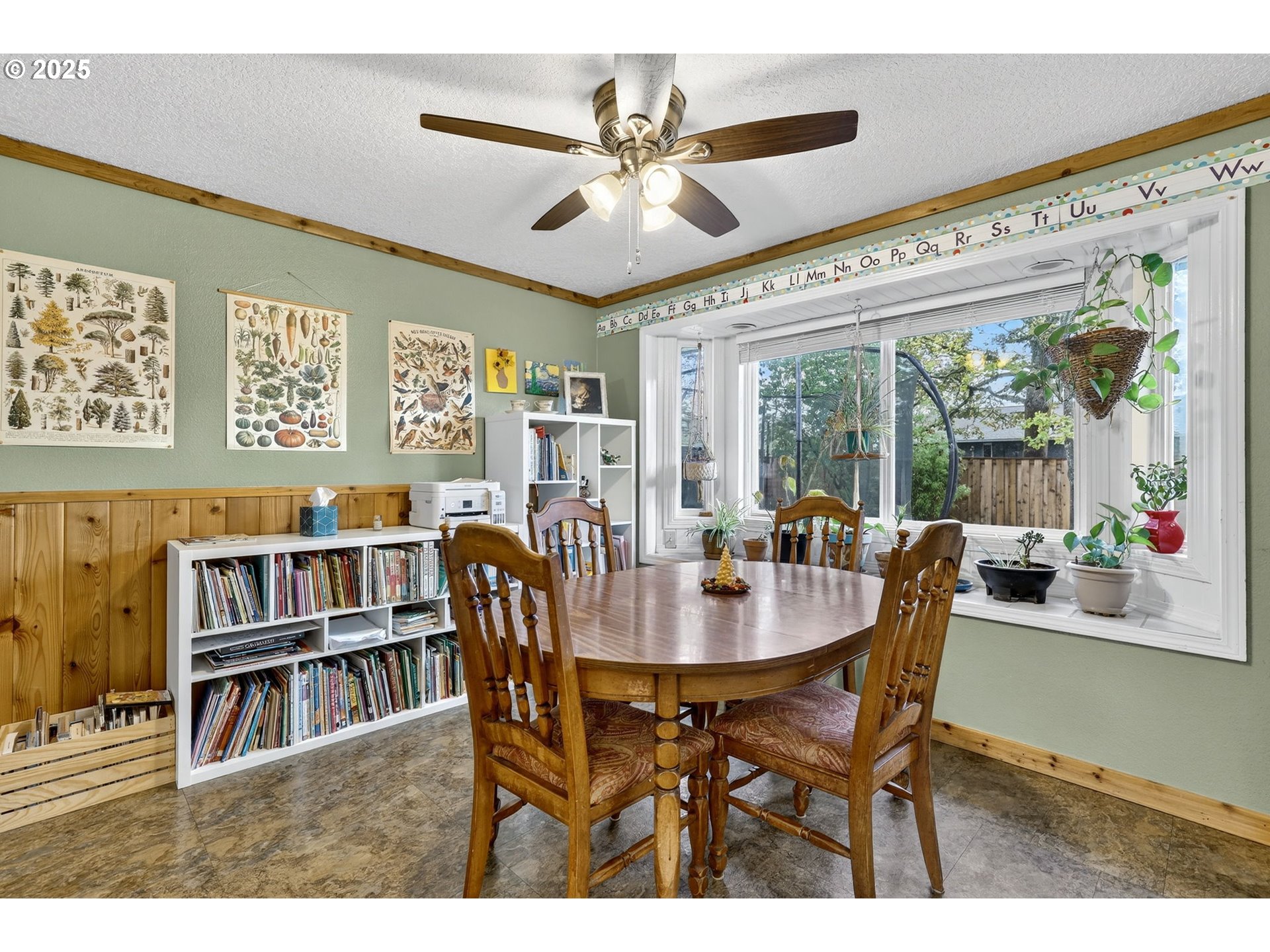 814 Cedaroak Street St. Helens, OR 97051 - Photo 14 of 43 a dining room with furniture a floor to ceiling window and a rug