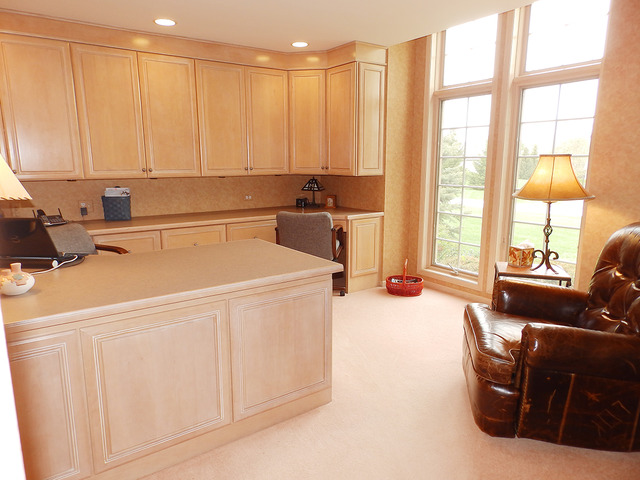 35W752 Parsons Road Dundee, IL 60102 - Photo 5 of 25 a kitchen with a white cabinets and large window