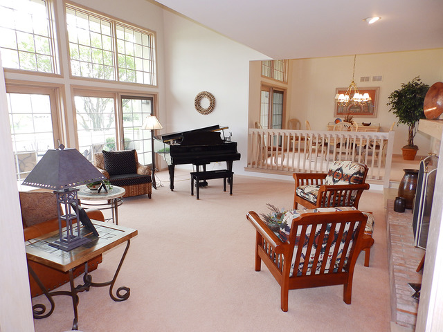 35W752 Parsons Road Dundee, IL 60102 - Photo 8 of 25 a living room with furniture and a large window